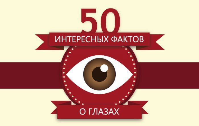 Интересные факты о глазах
