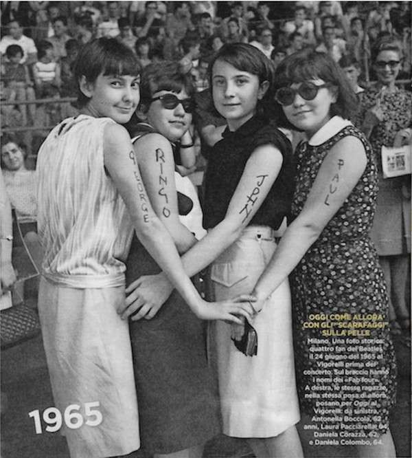 Поклонницы группы The Beatles 50 лет спустя