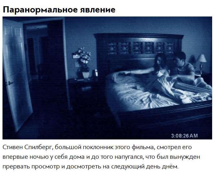 Впечатляющие факты об ужастиках