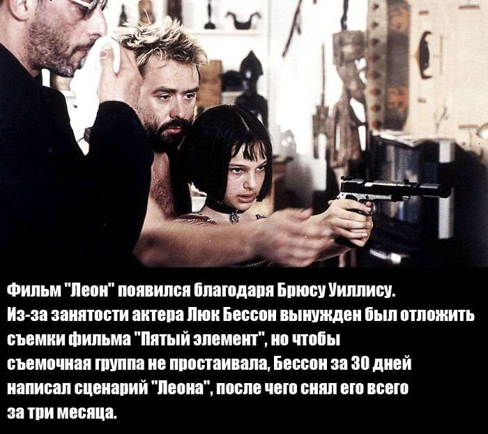 Немного интересного о фильме «Леон»