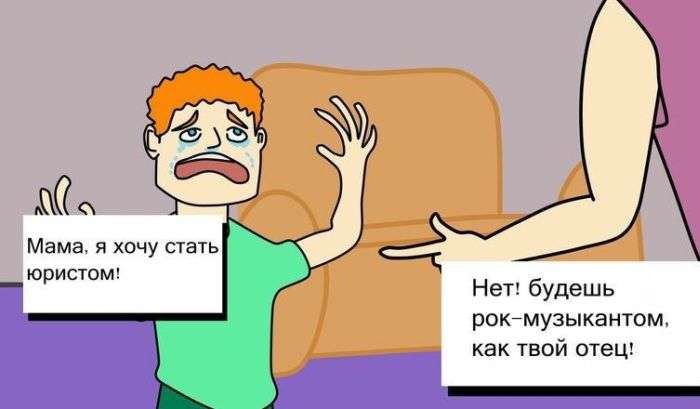 Смешные комиксы