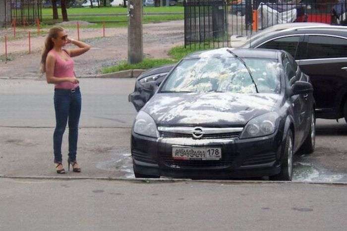 Жесткие примеры автомести