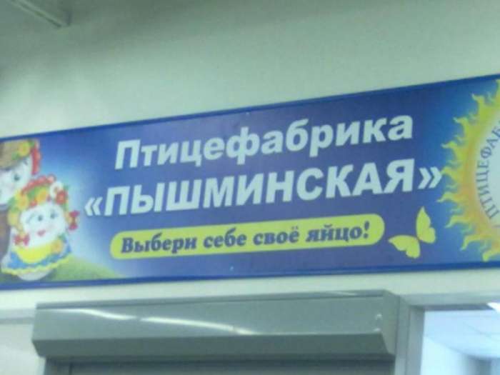 Забавные надписи и объявления