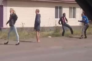 Уличный поединок