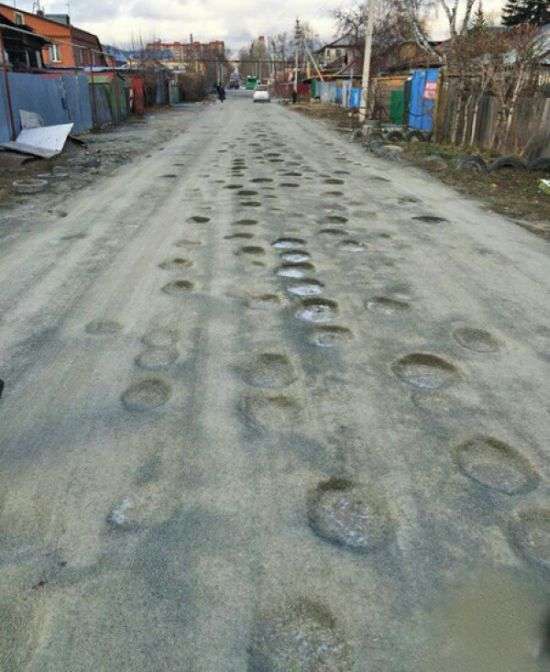 Новый асфальт в Новосибирске
