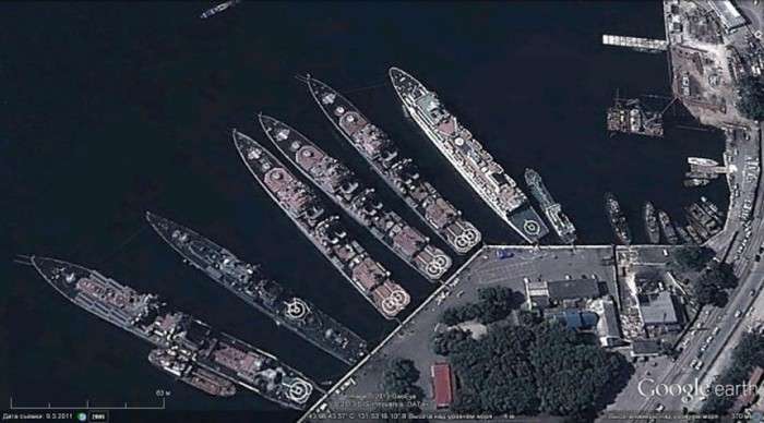 Обороноспособность российских вооруженных сил на снимках Google Earth