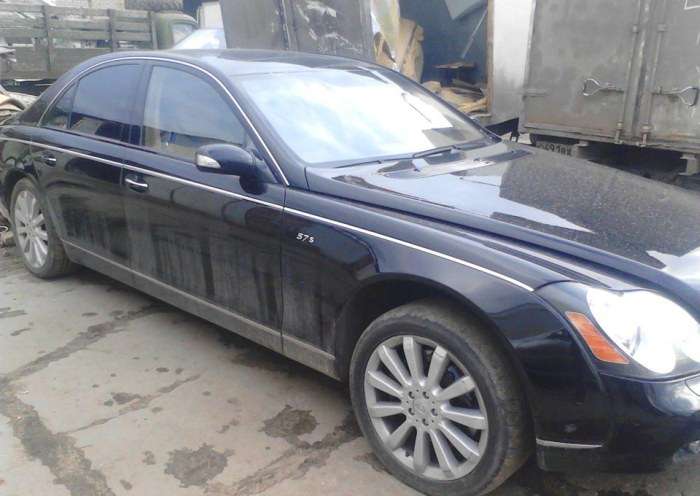 «Ремонт» автомобиля Maybach по русски