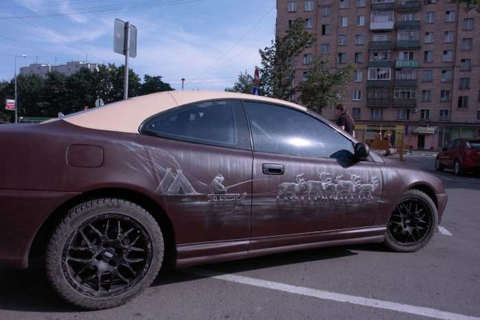 Странный автомобильный тюнинг