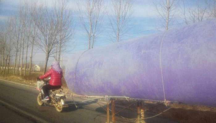 Как жительница Китая решила проблему нехватки газа для бытовых нужд