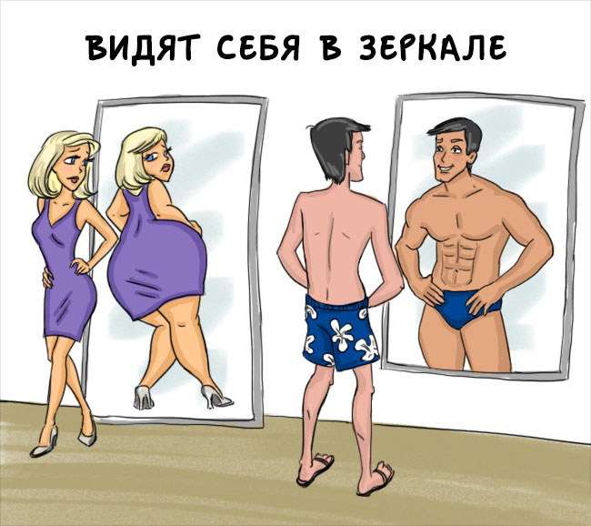 В чем отличия между мужчинами и женщинами