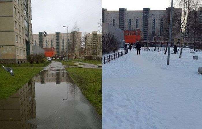 Находчивые питерские коммунальщики