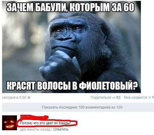 Смешные комментарии из соцсетей
