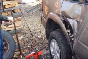 Домашний эксперимент с колесом и газом