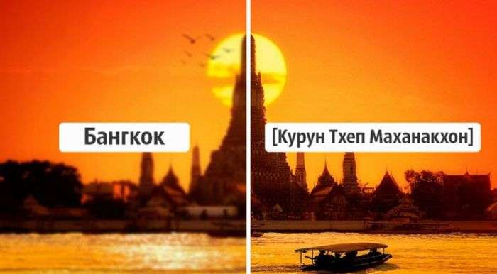 Как называют свои города местные жители