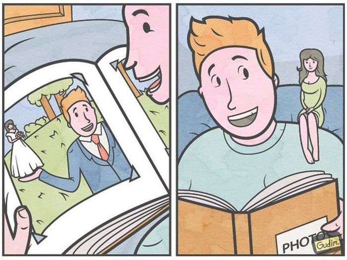 Смешные комиксы