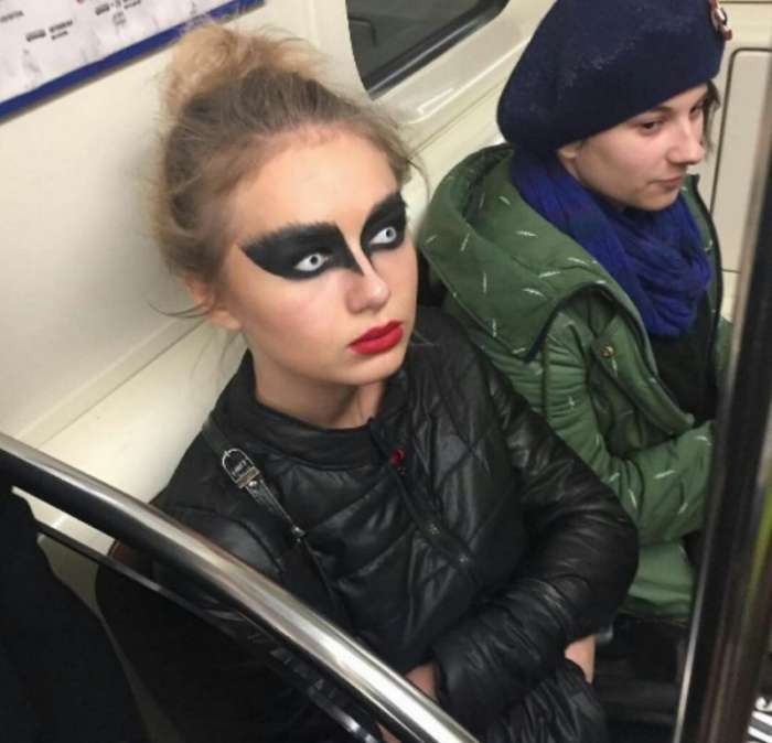 Чудики из из российского метро