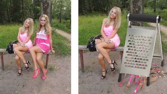 Мастер фотошопа троллит людей