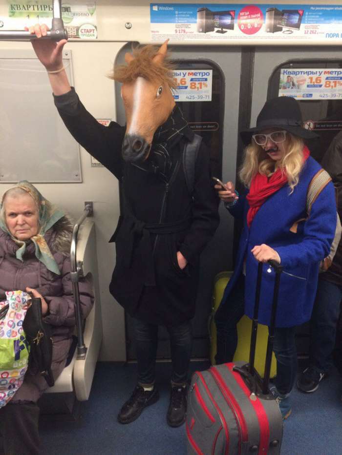 Чудики из российского метро