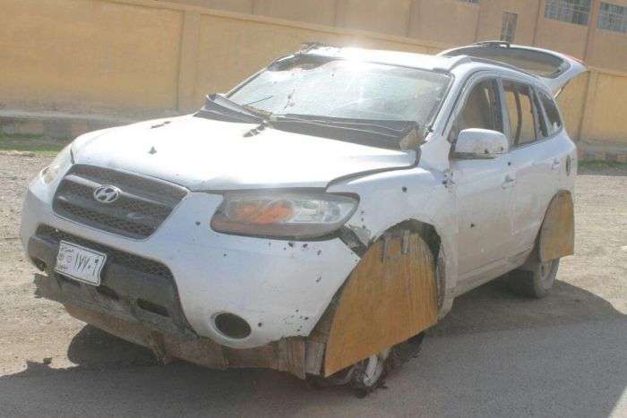 Захваченный автомобиль смертника