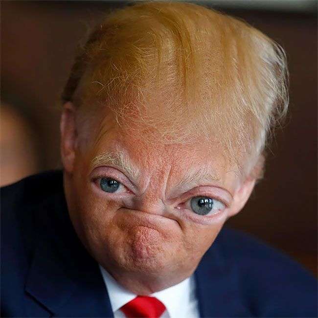 Коллажи на Трампа от художника Филиппа Кремера