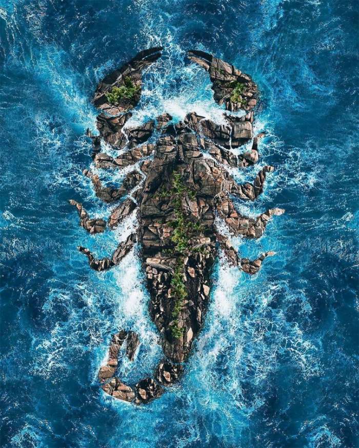 Сюрреалистические коллажи из настоящих фотографий