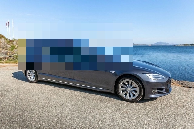 Норвежец сделал из Tesla электрокатафалк и выставил его на продажу