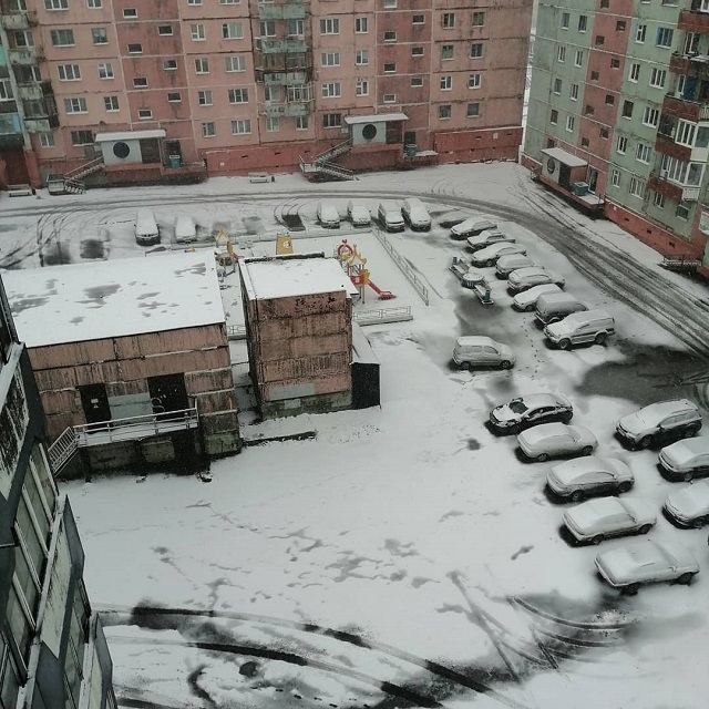 С первым снегом, Норильск!