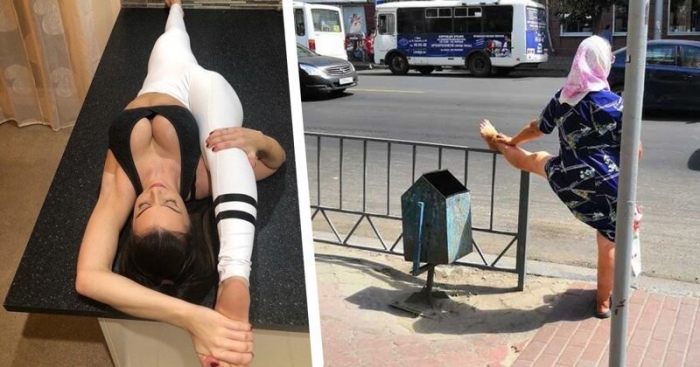 Девушки, растяжка которых не даёт покоя парням