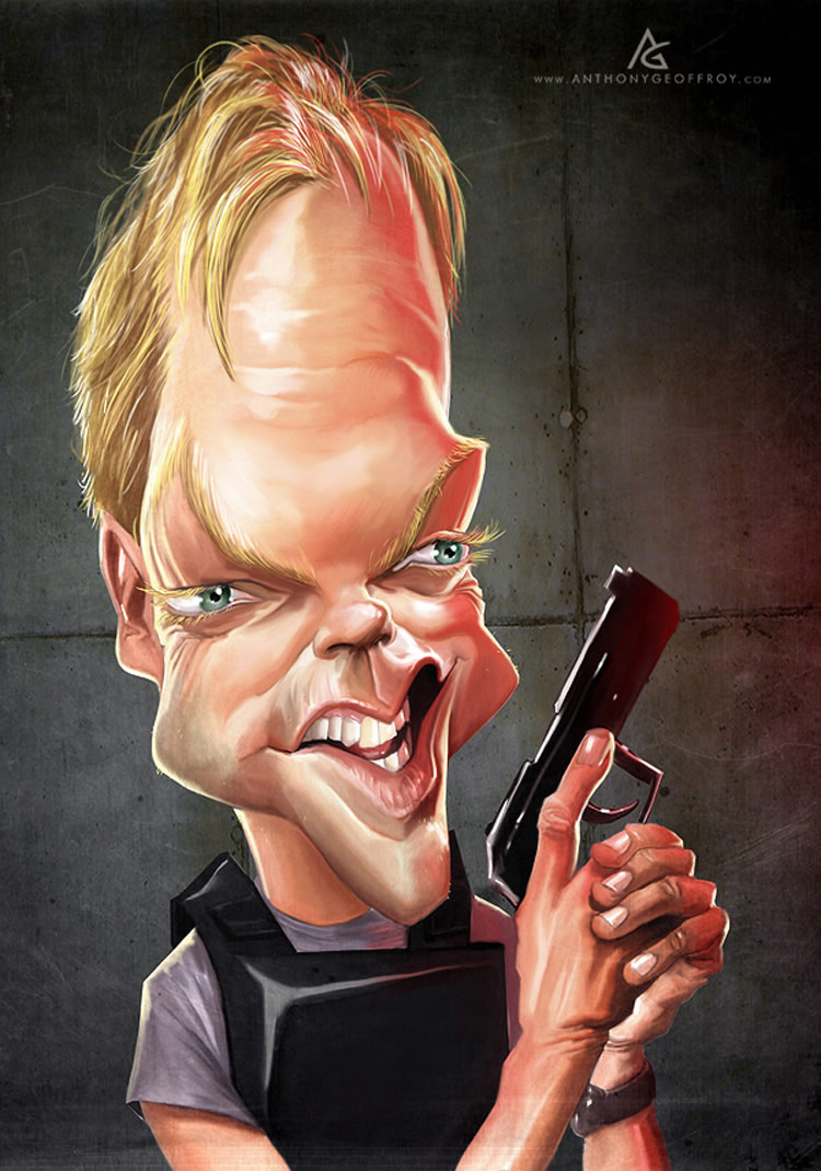 Шарж на Anthony Geoffroy
