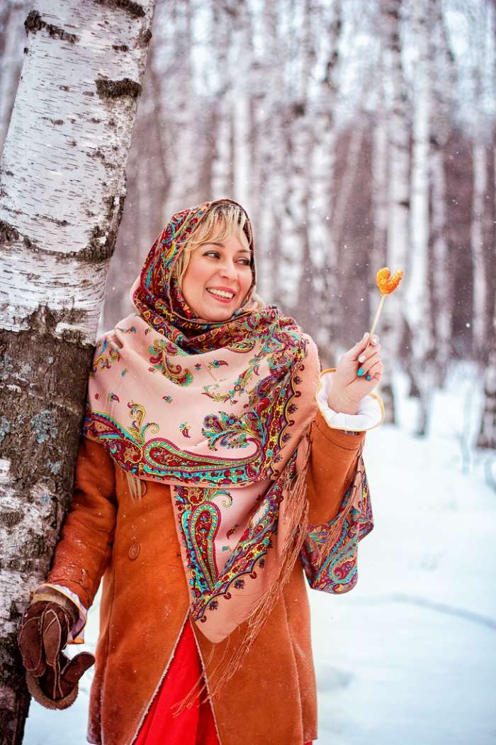 Девушки на масленице (30 фото)