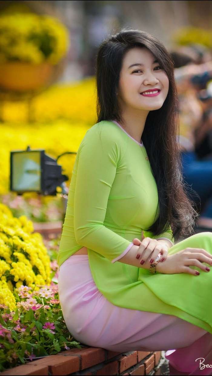 Красивые вьетнамские девушки (50 фото)