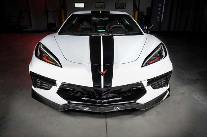 Карбоновый тюнинг для Corvette 2020