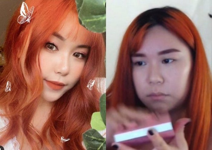 Идеальные фотографии в Instagram против реального мира