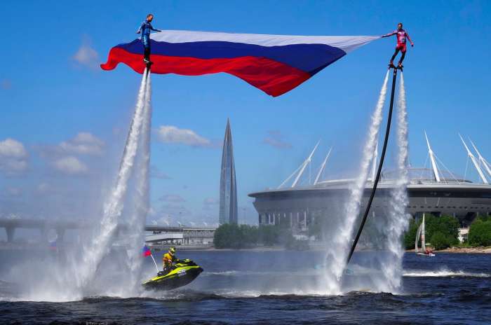 Интересные кадры из России