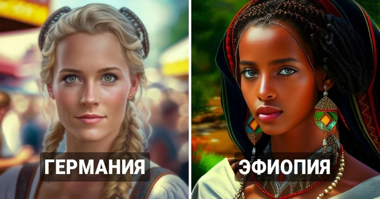 Пользовательница Твиттера показала, как бы выглядели страны мира, будь они девушками