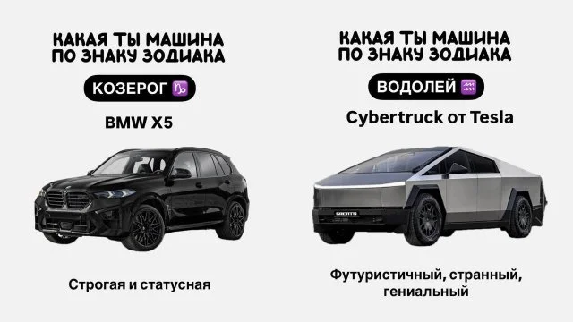 Автомобильное гороскоп: какой авто бы вы были, исходя из вашего знака зодиака