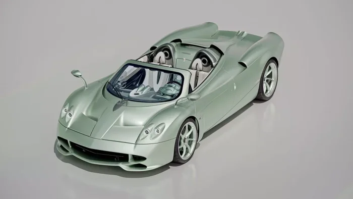 Pagani представила роскошный спидстер 1960-х за более €8 млн